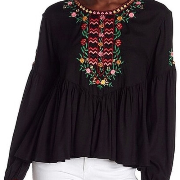 Joie Tops - Embroidered Joie top